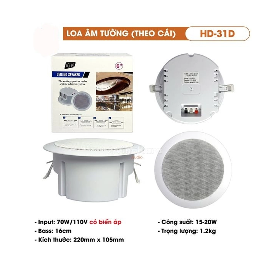 Loa Âm Trần Oris HD-31D