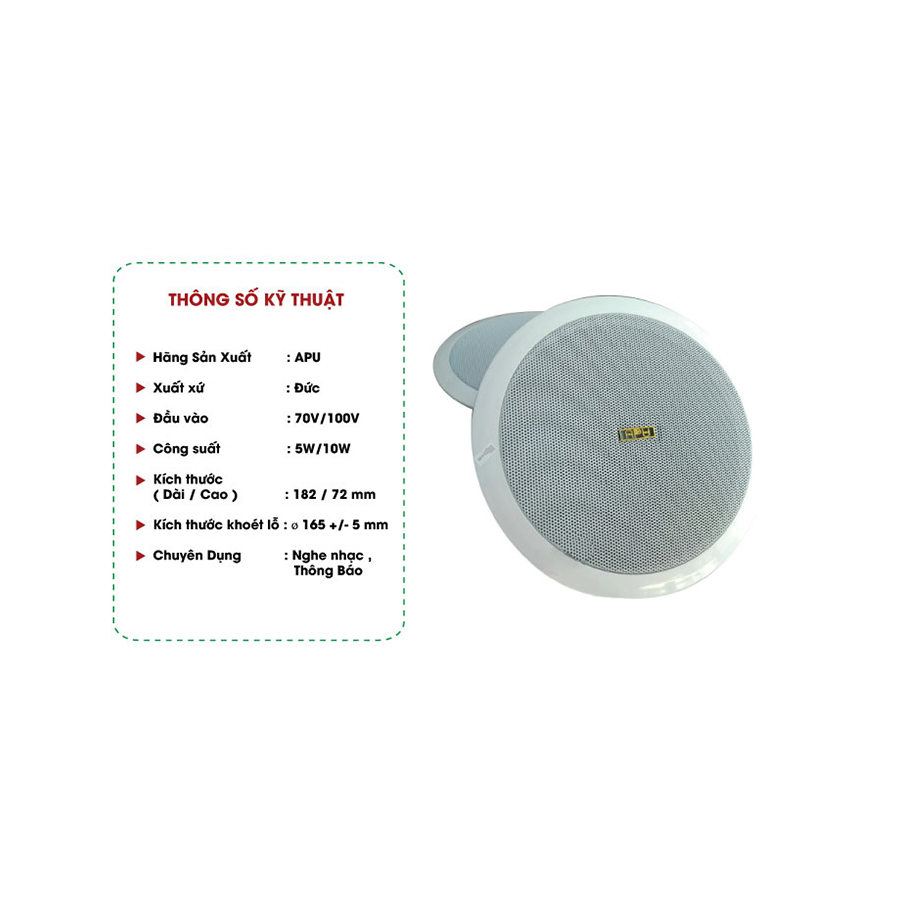 Loa Âm Trần Oris KS-805B